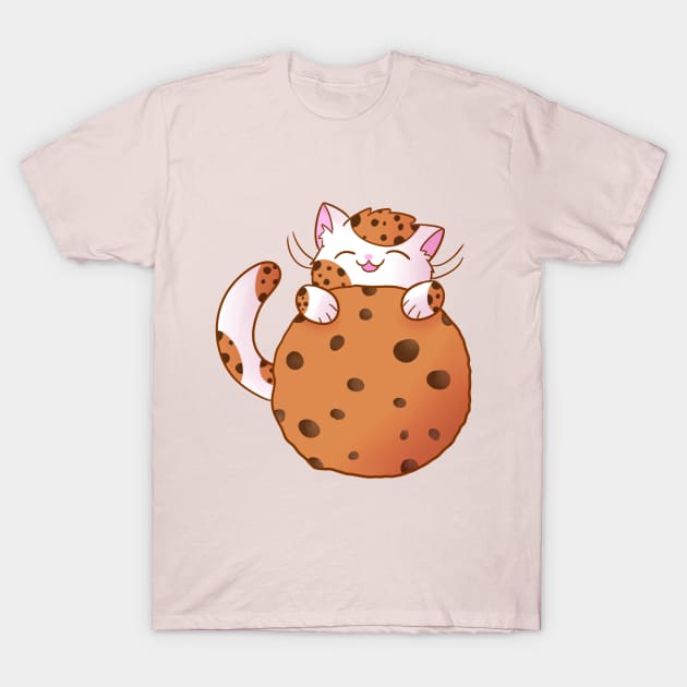 Cookie Cat T-Shirt by AwedAstra